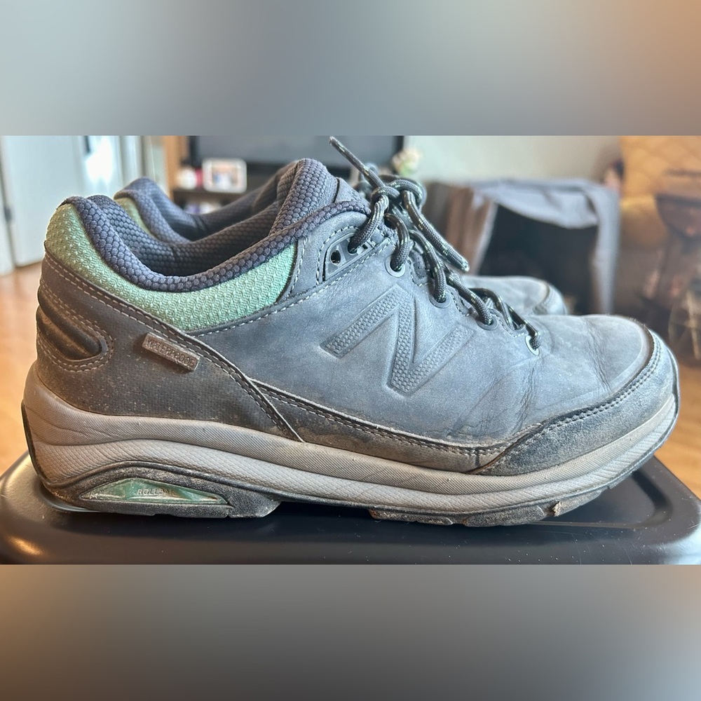 New Balance blue hiking boots, women’s size 8.5